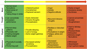 Wellness Indicators - QPS Wellbeing Strategy Project